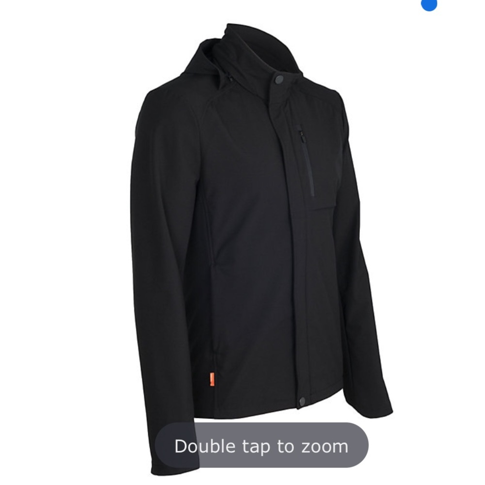 Icebreaker Legion Jacket Size Small Black Mens